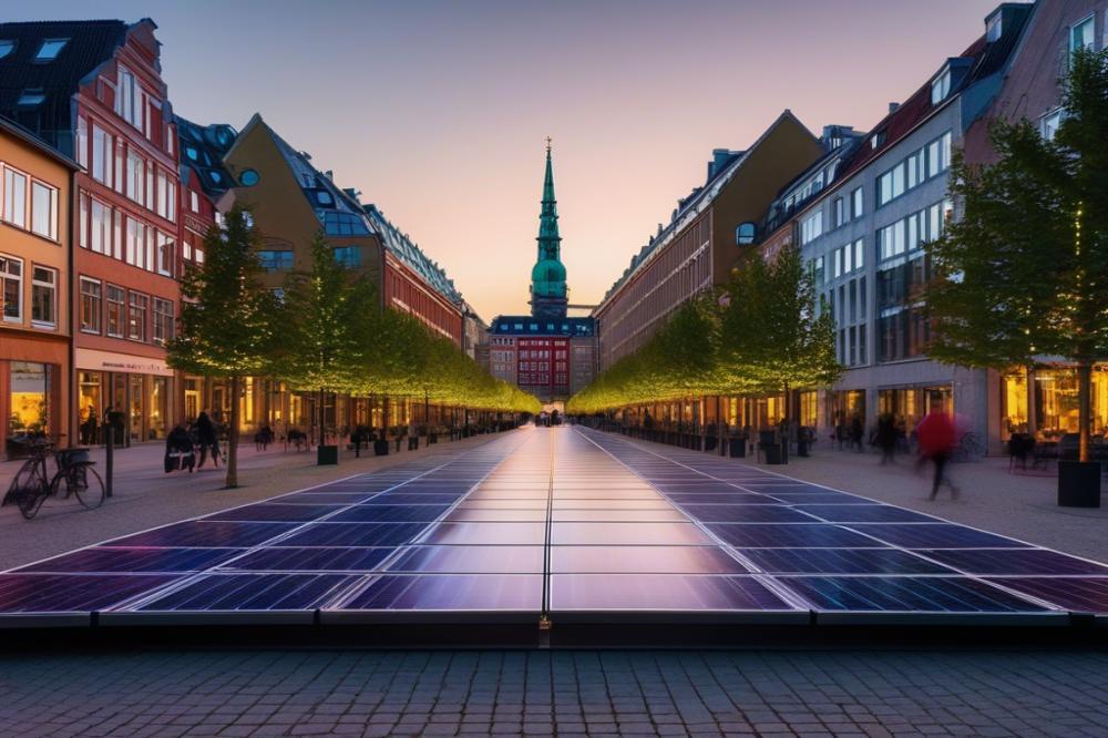 How Solar Panels Are Illuminating Copenhagen’s Urban Pathways: A Sustainable Future